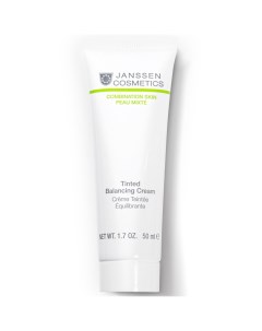 Балансирующий крем с тонирующим эффектом Tinted Balancing Cream 50 мл Combination skin Janssen cosmetics
