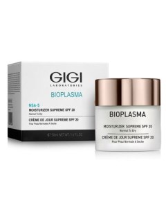 Bioplasma Moist Supreme SPF 20 Крем увлажняющий для нормальной и сухой кожи SPF 20 50 мл Gigi