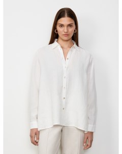 Рубашка льняная белая Lalis