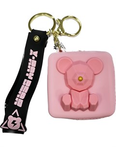 Брелок кошелёк Take mouse pink Ilikegift