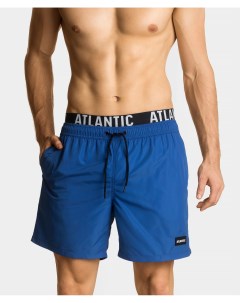 Пляжные шорты мужские 1 шт в уп полиэстер голубые Atlantic