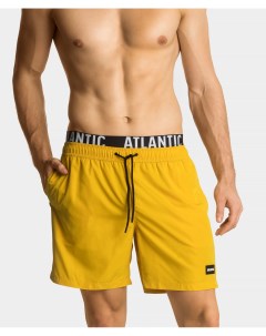 Пляжные шорты мужские 1 шт в уп полиэстер желтые Atlantic