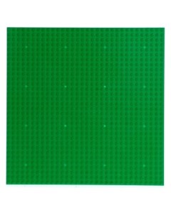 Пластина основание для конструктора 25 5 25 5 см цвет зелёный Nnb