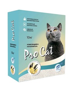 Наполнитель С запахом ванили 10 кг Pro cat
