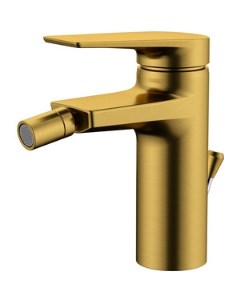 Смеситель для биде Aisch с донным клапаном матовое золото 5506 Wasserkraft