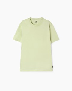 Светло зелёная футболка Regular из джерси мужская Gloria jeans