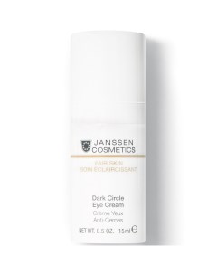 Универсальный увлажняющий крем для глаз от темных кругов отеков и морщин Dark Circle Eye Cream 15 мл Janssen cosmetics