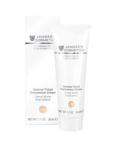 Дневной крем оптимал комплекс Optimal Tinted Complexion Cream Medium SPF 10 50 мл Demanding skin Janssen cosmetics