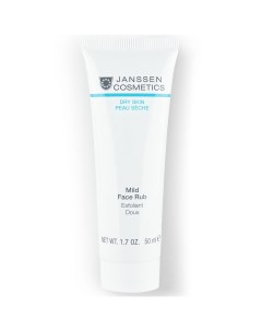 Мягкий скраб с гранулами жожоба Mild Face Rub 50 мл Dry Skin Janssen cosmetics