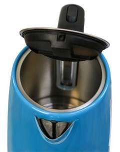 Чайник электрический WEK 1758S 2200 Вт голубой 1 7 л металл пластик Willmark