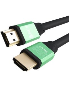 Кабель HDMI 0 5м GCR 50959 круглый черный Green connection