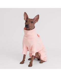 Костюм флисовый для собак XL розовый Rurri
