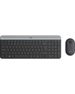 Клавиатура и мышь Logitech MK470 Slim Wireless Desktop