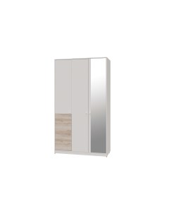 Шкаф для одежды и белья 3 дверный с зеркалом Vendela Scandica