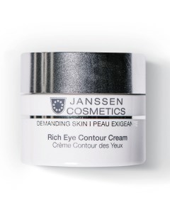 Питательный крем для кожи вокруг глаз Rich Eye Contour Cream 15 мл Demanding skin Janssen cosmetics