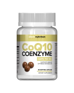 Коэнзим Q10 700 мг 60 мягких капсул Витамины и добавки A tech nutrition