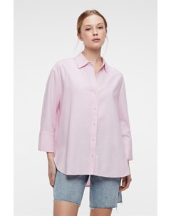 Блузка рубашка oversize из льняной ткани Befree