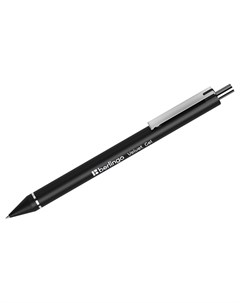 Ручка гелевая автоматическая Velvet gel черная 0 5 мм Berlingo