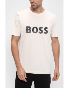 Футболка с логотипом бренда Boss