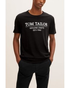 Футболка с логотипом бренда Tom tailor