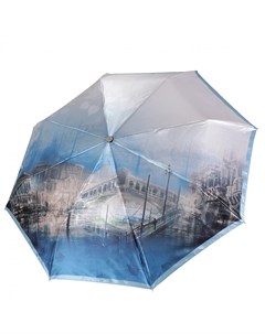 Зонт женский L 20108 4 голубой Fabretti