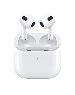 Bluetooth наушники с микрофоном Apple AirPods 3 White