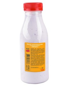 Йогурт Коломенский из цельного молока с черникой 3 4 4 5 БЗМЖ 350 г Коломенское