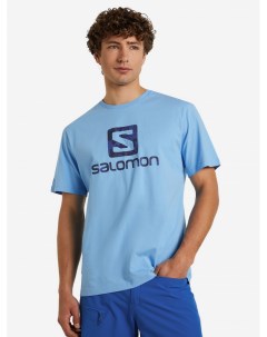 Футболка мужская Outlife Logo Голубой Salomon