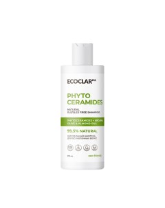 Натуральный шампунь бессульфатный для ослабленных волос 250 Ecoclarme