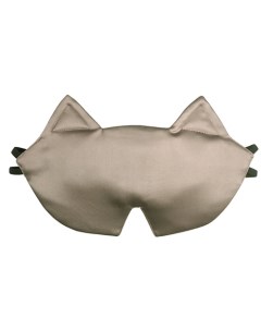 Шёлковая маска для сна из 3 х видов натурального шёлка BRONZE CAT Silk manufacture