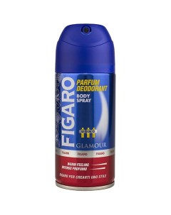 Дезодорант для тела в аэрозольной упаковке GLAMOUR 150 Figaro