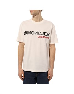 Хлопковая футболка Moncler grenoble