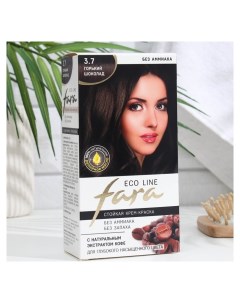 Краска для волос Eco Line 3 7 горький шоколад Fara