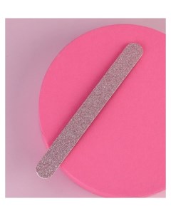 Пилка для ногтей абразивность 180 240 цвет розовый Beauty fox