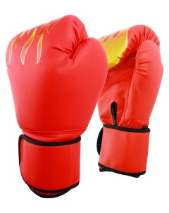 Перчатки боксерские подростковые цвет красный Nnb