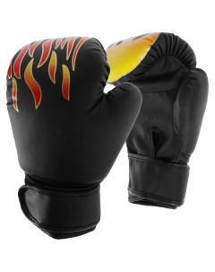 Перчатки боксерские подростковые цвет черный Nnb