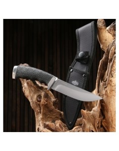 Нож охотничий Плёс сталь 95х18 рукоять сталь резина 25 см Витязь