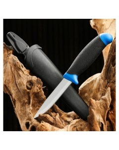 Нож туристический Урал клинок 11см синий ножны пластик Nnb