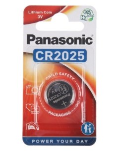 Батарейка литиевая Lithium Power Cr2025 1bl 3В блистер 1 шт Panasonic
