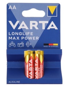 Батарейка алкалиновая MAX Tech AA набор 2 шт Varta