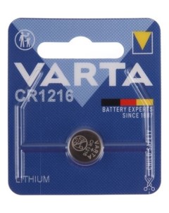 Батарейка литиевая Electronics CR 1216 Varta
