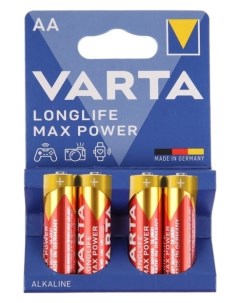Батарейка алкалиновая MAX Tech AA набор 4 шт Varta