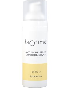 Крем Anti Acne Sebum Control Cream Себорегулирующий Анти Акне 50 мл Biotime