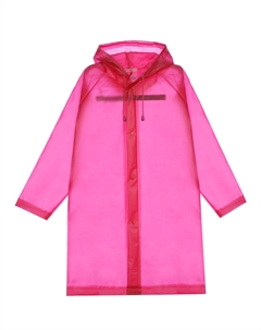 Плащ из полимерного материала для девочек (дождевик) Playtoday kids