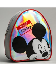 Рюкзак через плечо Hello Mickey Микки Маус 23x20 5х6 см Disney