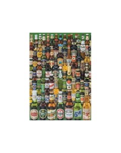 Пазл Коллекция бутылок пива 1000 элементов Educa