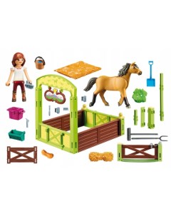 Игровой набор Загон для лошадей Playmobil