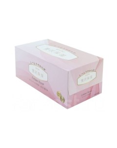 Салфетки бумажные розовая коробка 2 сл 250 шт Mioki