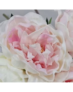 Цветы искусственные Пион 76см розовый Flodecor