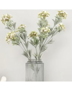 Цветы искусственные Алиссум 78см белый Flodecor